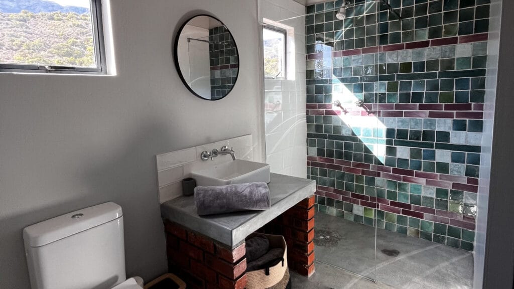 Keurkloof Farm Villas bathroom